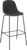 Tempo Kondela Barová židle MARIOLA 2 NEW – tmavě šedá látka / kov + kupón KONDELA10 na okamžitou slevu 3% (kupón uplatníte v košíku)