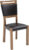 BRW Gent 2 jídelní židle, dub stirling/černá