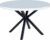 Tempo Kondela Jídelní stůl MEDOR – bílá matná/černá + kupón KONDELA10 na okamžitou slevu 3% (kupón uplatníte v košíku)