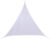 Axin Trading Stínící plachta trojúhelník 3m – bílá