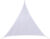 Axin Trading Stínící plachta trojúhelník 4m – bílá
