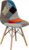 Idea Jídelní židle UNO patchwork barevná