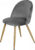 Idea Jídelní židle LAMBDA šedý samet