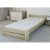 Vyvýšená masivní postel Euro 90×200 cm včetně roštu Olše
