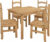 Idea Stůl100 × 80 + 4 židle CORONA 3 vosk