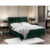 Čalouněná postel ALABAMA rozměr 140×200 cm Zelená