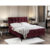 Čalouněná postel ALABAMA rozměr 140×200 cm Červená
