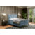 Čalouněná postel Arizona 160×200 cm Světle modrá