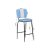 Barová Židle American Diner Modrobílá