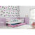 Dětská postel ERYK 200×90 cm Ružové Bílá