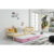 Dětská postel s výsuvnou postelí ERYK 200×90 cm Ružové Borovice