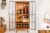 LuxD Designová barová skříňka Eisley 150 cm jedle