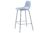 Furniria Designová barová židle Jensen matná modrá