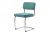 Furniria Designová konzolová židle Denise modrá