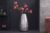 LuxD Designová váza Malia 50 cm stříbrná