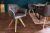 LuxD Designová židle Giuliana s područkami antik šedá