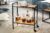 LuxD Designový servírovací vozík Maille 60 cm divoký dub