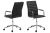 Dkton Designová kancelářská židle Narina černá-chromová