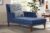 Sofahouse Designová lenoška Ediva 167 cm modrá – Skladem