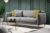 Sofahouse Designová rozkládací sedačka Eilika 214 cm šedá