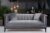 Sofahouse Designová sedačka Tamanna 190 cm tmavě šedá