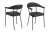 Dkton Designové židle Alder černá