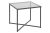 Dkton Designový konferenční stolek Aimilios kouřová / černá