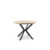 Jídelní stůl ELA 120 cm – dub sonoma/černá
