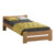 Vyvýšená masivní postel Euro 90×200 cm včetně roštu Olše