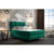 Čalouněná postel Aspen 200×200 cm Zelená