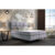 Čalouněná postel Aspen 160×200 cm Světle šedá