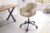LuxD Kancelářská židle Natasha šampaňský samet