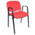 Konferenční židle ISO s područkami C2 – červená