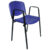 Konferenční židle ISO plastová s područkami RAL-5002