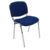 Konferenční židle ISO CHROM C6 – tmavě modrá