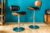 LuxD Designová barová židle Kadence, černý ořech – Skladem