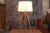 LuxD 25055 Designová stolní lampa Dawson 59 cm bílá