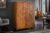 LuxD Designová barová skříňka Shayla 141 cm hnědá / mango