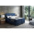Čalouněná postel IMPERIA včetně úložného prostoru 180×200 Tmavě modrá