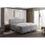 Čalouněná postel Cloud 180×200 cm Světle šedá