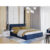 Čalouněná postel OTTO rozměr 160×200 cm Modrá