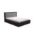 Čalouněná postel SIMONA černá rozměr 140×200 cm