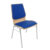 Čalouněná konferenční židle SVEZIA Tmavě modrá