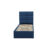 Čalouněná postel TORES bez matrace rozměr 140×200 cm Granátová