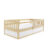 Dětská postel SMART 80×160 cm Borovice – bílá