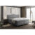 Čalouněná postel Cloud 120×200 cm Světle šedá