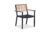 Higold Zahradní jídelní židle HIGOLD – York Dining Arm Chair Black/Black